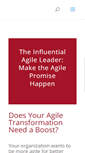 Mobile Screenshot of influentialagileleader.com